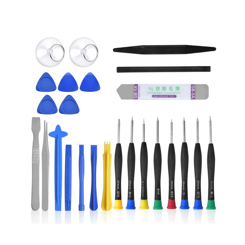 مجموعه 25 عددی ابزار تعمیرات موبایل مدل JK-25