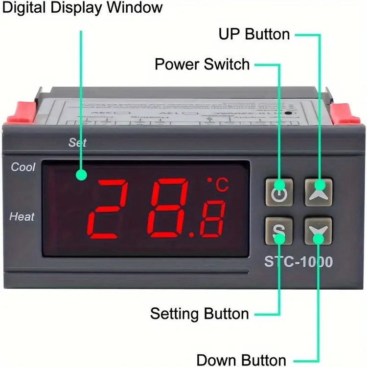 ترموستات مدل STC-1000