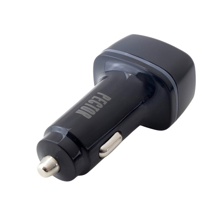 شارژر فندکی 12 وات 2 پورت پکتور مدل P710
