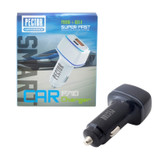 شارژر فندکی 12 وات 2 پورت پکتور مدل P710