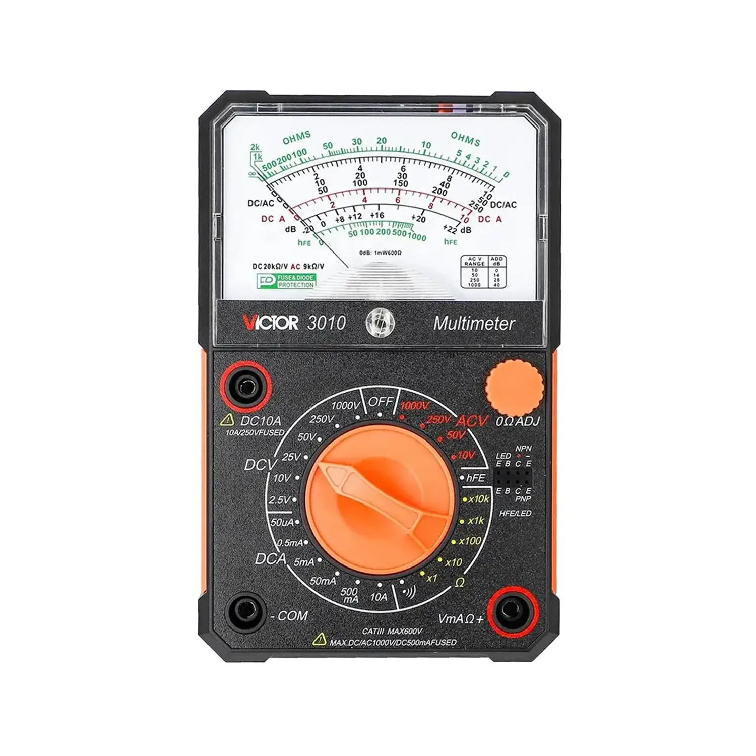مولتی متر آنالوگ ویکتور (جدید) VICTOR 3010