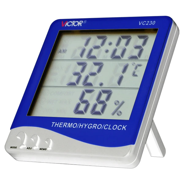 دماسنج و رطوبت سنج ویکتور مدل VICTOR VC-230