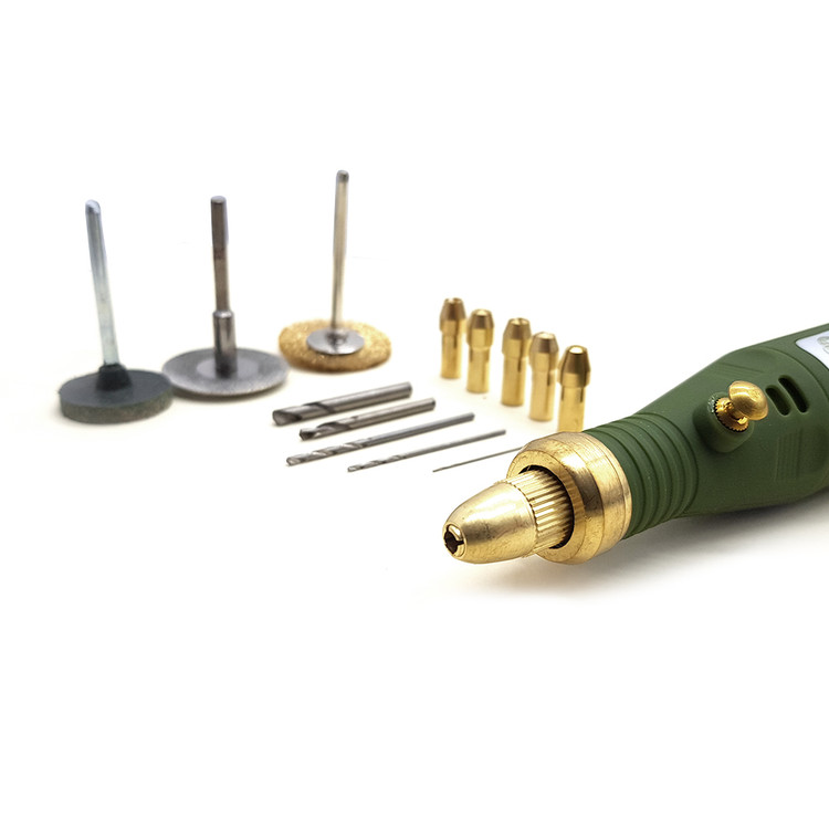ست مینی دریل و فرز انگشتی مدل WL-800 (به همراه متعلقات)