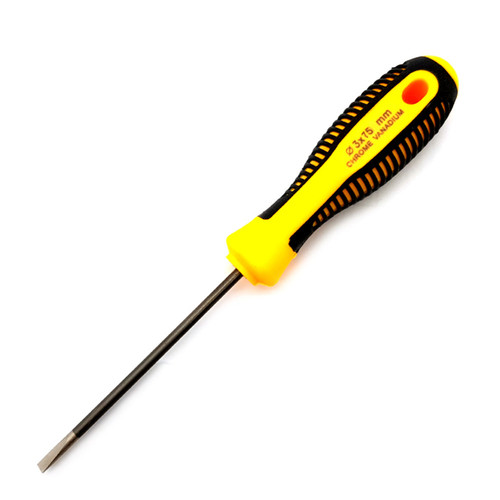 پیچگوشتی تخت سایز 3x75 میلیمتر کد 20745