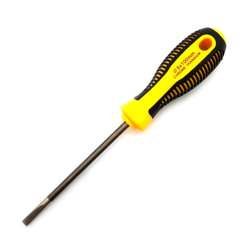 پیچگوشتی تخت سایز 5x100 میلیمتر کد 20745
