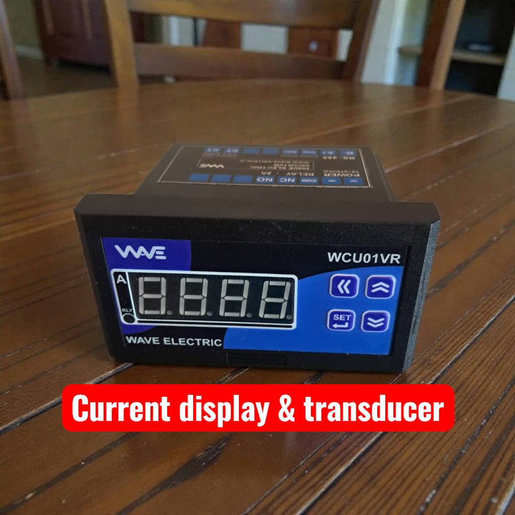 نمایشگر و ترانسدیوسر جریان مدل WCU01VR
