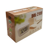 ساعت رومیزی دیجیتال دماسنجدار تایمردار مدل DOL-2108