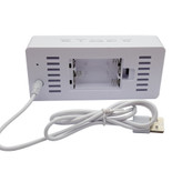 دماسنج و ساعت دیجیتالی رومیزی مدل CHH719